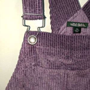 Mauve/ Lavender/ Purple Wild Fable Corduroy Overall Dress BNWT L/XL